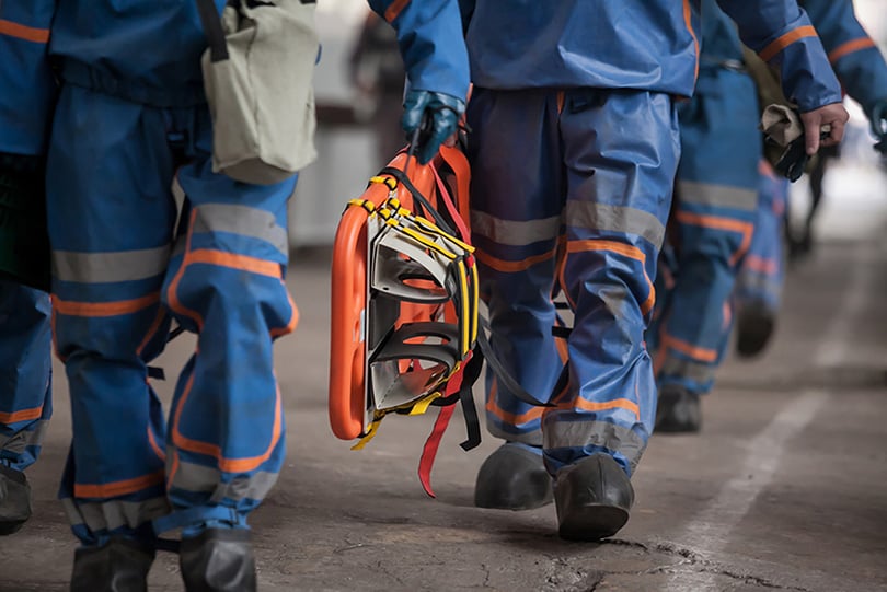Firefighters and EMTs in Illinois