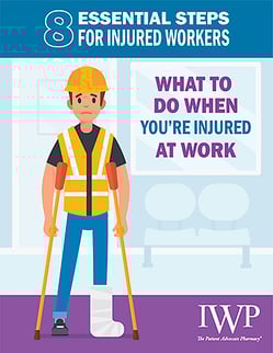 Infographic - What to do when you are injured at work 375x485