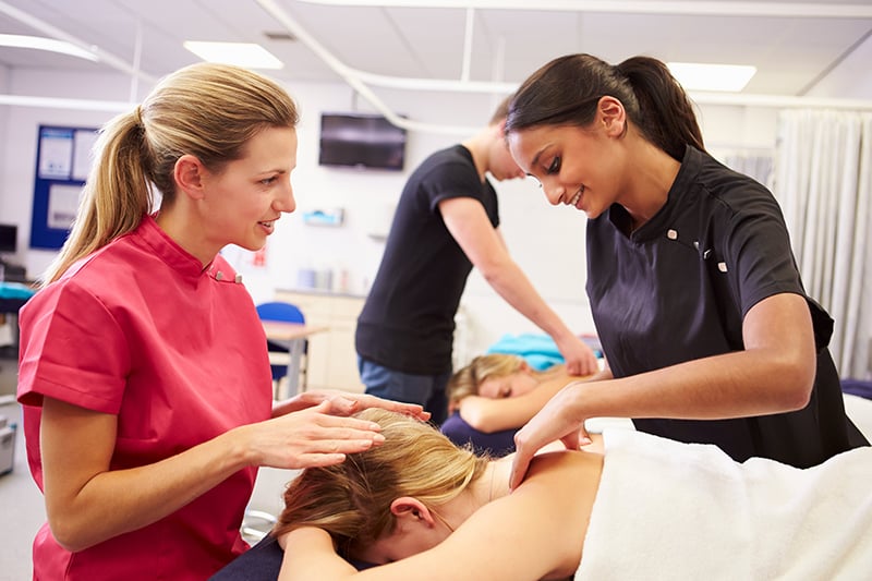Injured workers treated by massage therapists