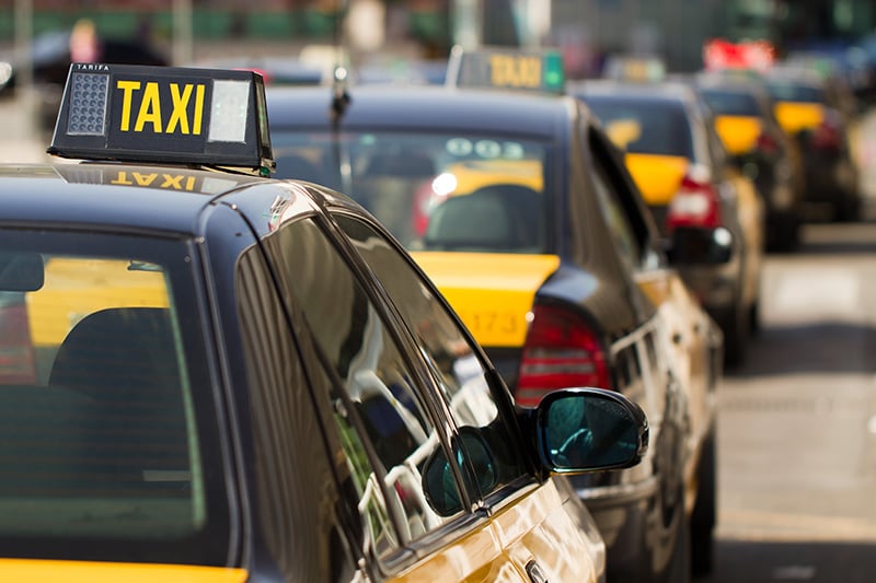 Supplemental benefits to independent taxi Lyft and Uber drivers